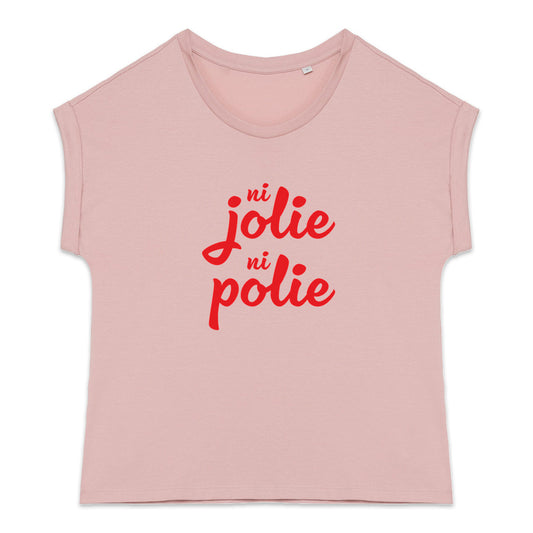 T-shirt Premium Ni jolie ni polie - face_1