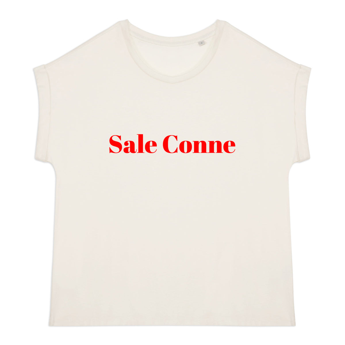 T-shirt Ample Sale Conne - Serif Vintage - face_0